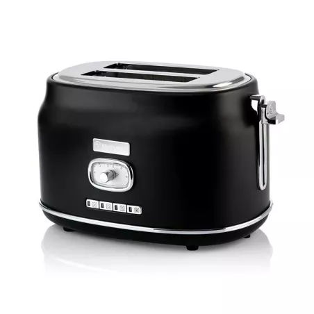 Tostador Retro de 2 Rebanadas Color Negro WESTINGHOUSE WKTT857BK