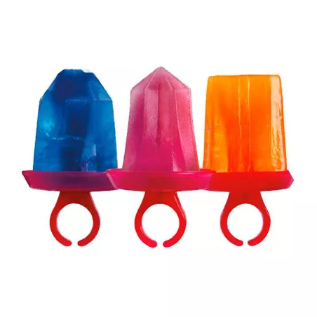 Moldes para Helado Joya, Set de 6 Unidades Color Fucsia TOVOLO 80-3879P