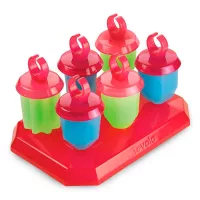 Moldes para Helado Joya, Set de 6 Unidades Color Fucsia TOVOLO 80-3879P