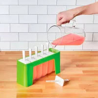 Molde para Helado Groovy con Bandeja Verde, Set de 6 Unidades TOVOLO 22076-502 2