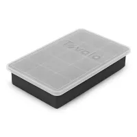 Bandeja para Cubos de Hielo con Tapa Gris Carbon TOVOLO 22022-200