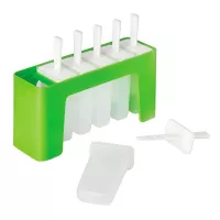 Molde para Helado Groovy con Bandeja Verde, Set de 6 Unidades TOVOLO 22076-502