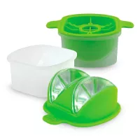 Moldes para Hielo de Cuna de Limon Verde Primavera, Set de 2 Unidades TOVOLO 22087-502