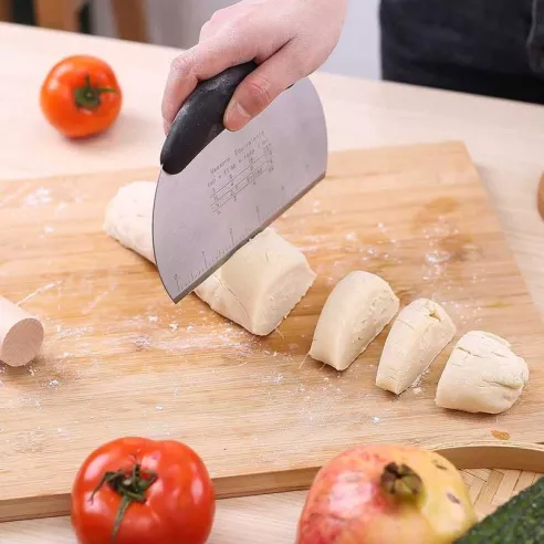 Rasqueta de Acero Inoxidable MASTER CHEF 0760413