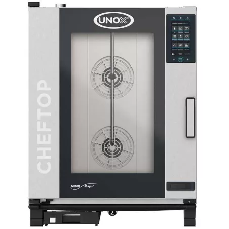 Horno Cheftop GN 1/1 a Gas para 10 Bandejas UNOX XEVC-1011-GPRM