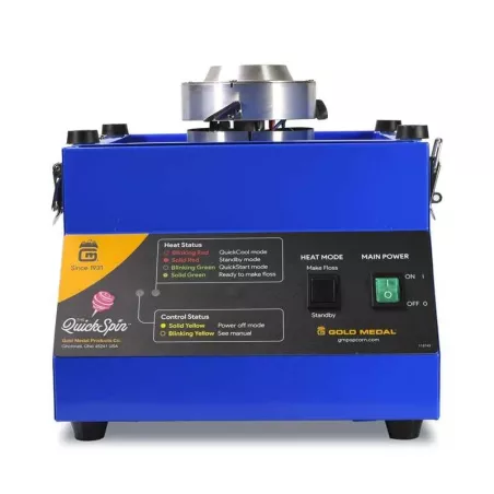 Maquina de Algodon de Azucar Quickspin GOLD MEDAL 3001-00-000