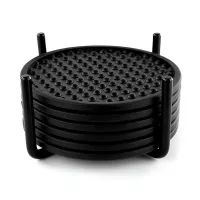 Porta Vasos Finley de Silicon, Set de 6 Unidades TOVOLO A37510