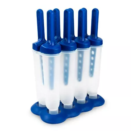 Moldes para Helado Gemelos Azul, Set de 4 Unidades TOVOLO 81-3002