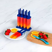 Moldes para Helado Gemelos Azul, Set de 4 Unidades TOVOLO 81-3002 2