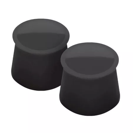 Tapas de Silicon para Vino Gris Carbon, Set de 2 Unidades TOVOLO 81-7918