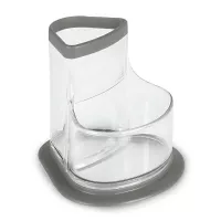 Porta Esponja y Cepillo Triangular Gris Claro TOVOLO A24712