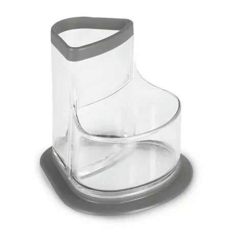 Porta Esponja y Cepillo Triangular Gris Claro TOVOLO A24712