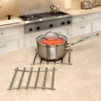 Salvamanteles para Ollas de Acero Inoxidable Euro Plateado TOVOLO 50778 2