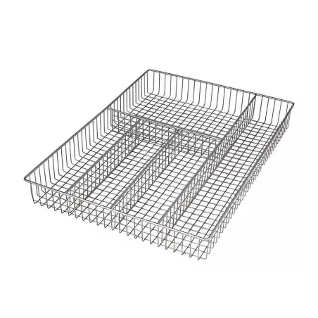 Bandeja para Almacenar Cubiertos Plateado de 5 Compartimientos TOVOLO 53177