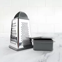 Rallador Elements con Almacenamiento Gris Carbon TOVOLO 61-27299 2