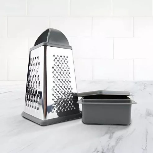 Rallador Elements con Almacenamiento Gris Carbon TOVOLO 61-27299