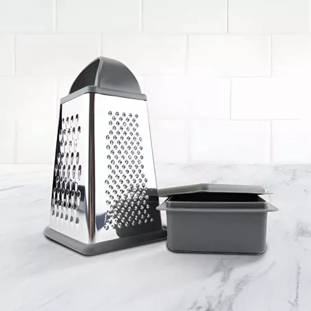 Rallador Elements con Almacenamiento Gris Carbon TOVOLO 61-27299