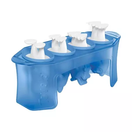 Moldes para Helado de Monstruo, Set de 4 Unidades Azul TOVOLO 81-16897C
