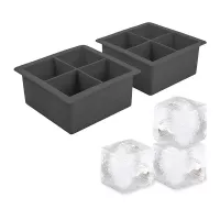 Bandeja Elements de Cubos de Hielo XL Gris Carbon TOVOLO 61-30695