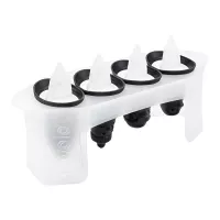 Moldes para Helado de Pinguino, Set de 4 Unidades Negro TOVOLO 81-16910C