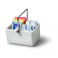 Porta Sobres para Azucar de Ceramica Blanco TOVOLO 40770 2