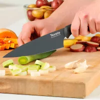 Cuchillo de Chef con Mango Comfort Carbon 7 Pulgadas TOVOLO 14011-200 2
