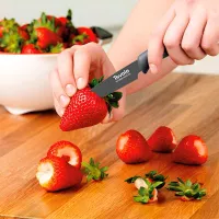 Cuchillo para Pelar con Mango Comfort Grip, Set de 2 Unidades Carbon Gris TOVOLO 14018-999 2