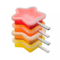 Moldes para Helados Apilables de Estrellas, Set de 4 Unidades Surtidos TOVOLO 22085-999