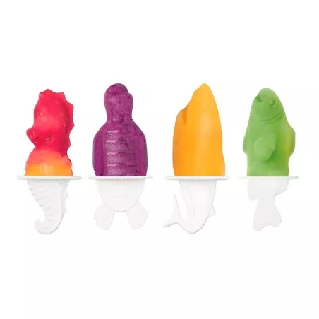 Molde para Helados de Amigos del Oceano, Set de 4 Unidades TOVOLO 1000474