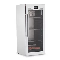 Vitrina para Maduracion de Carne 3 Niveles de Acero Inoxidable 65 x 26 x 27 Pulgadas QUANTUM PRO VTB-480B