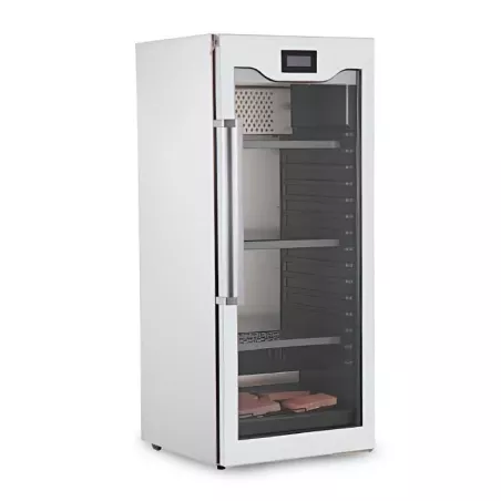 Vitrina para Maduracion de Carne 3 Niveles de Acero Inoxidable 65 x 26 x 27 Pulgadas QUANTUM PRO VTB-480B