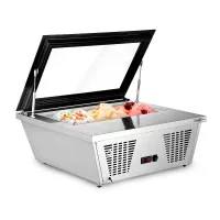 Urna Exhibidora para Helados 4 Bandejas 15 x 29 x 34 Pulgadas QUANTUM PRO VTD-87L 2