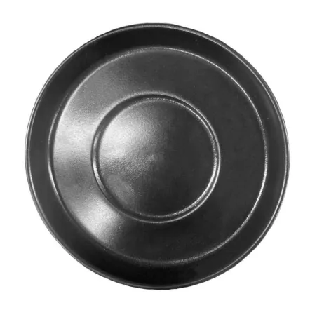 Plato Taza Leave de Porcelana 15 Centimetros Negro Mate ARNI C0982-25