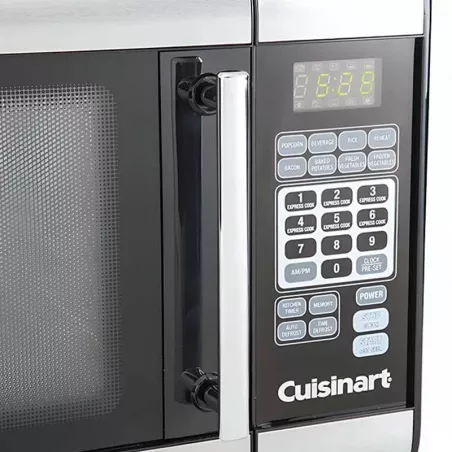 Horno Microondas de Acero Inoxidable de 1 Pie Cubico CUISINART CMW-100