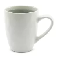 Jarra de Ceramica de 12 Onzas Blanca BELLARTE LDX-B00144