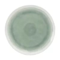 Plato Redondo de Ceramica 20 Centimetros Verde BELLARTE LDX-P00542 2