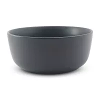 Bowl Redondo de Ceramica 15 x 6.5 Centimetros Negro BELLARTE LDX-W00240