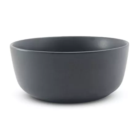Bowl Redondo de Ceramica 15 x 6.5 Centimetros Negro BELLARTE LDX-W00240