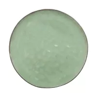 Plato Redondo de Ceramica 27.8 Centimetros Verde Musgo BELLARTE LDX-P00535 2
