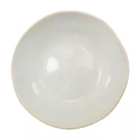 Bowl Redondo de Ceramica 18 x 5 Centimetros Blanco Hueso BELLARTE LDX-W00261 2