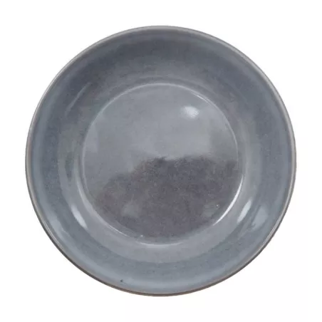 Bowl Redondo de Ceramica 21 x 5 Centimetros Gris BELLARTE LDX-W00289