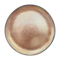 Plato Redondo de Ceramica 20 Centimetros Cafe BELLARTE LDX-P00618 2