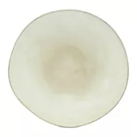 Bowl Oporto Coupe de Ceramica 8.2 Pulgadas Color Beige MASTER CHEF AZ30-4 2