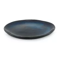 Plato Redondo de Ceramica 20 Centimetros Azul BELLARTE LDX-P00015