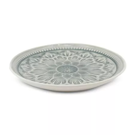 Plato Redondo de Ceramica 21 Centimetros BELLARTE LDX-P00616