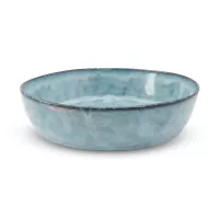 Bowl Redondo de Ceramica19.7 x 5 Centimetros Turquesa BELLARTE LDX-W00400