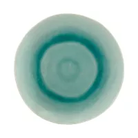 Plato Redondo de Ceramica de 22 Centimetros Verde BELLARTE LDX-P00128 2