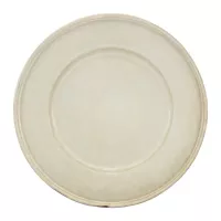 Plato Atenas de Ceramica de Borde Ancho 11.5 Pulgadas Color Gris MASTER CHEF AZ26-3 2
