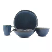 Bowl Varsovia Redondo Coupe de Ceramica 10 Pulgadas Color Azul MASTER CHEF AZ1-3 2