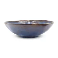 Bowl Amsterdam de Ceramica 12.5 Pulgadas Color Azul MASTER CHEF AZ8-4